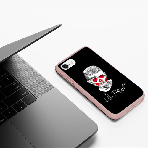 Чехол для iPhone 7/8 матовый с принтом Lil Peep idol 2023, фото #5