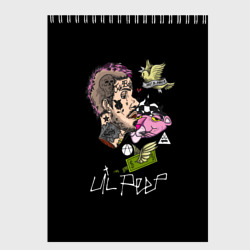 Скетчбук Lil Peep рэпер