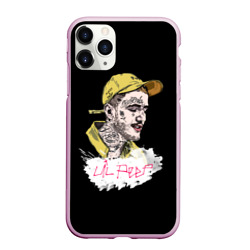 Чехол для iPhone 11 Pro Max матовый Lil peep band steel