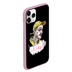 Чехол для iPhone 11 Pro Max матовый Lil peep band steel - фото 2