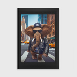 Ежедневник Funny elephant - a New Yorker - ai art