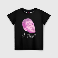 Lil Peep rip 21 – Детская футболка 3D с принтом купить со скидкой в -33%