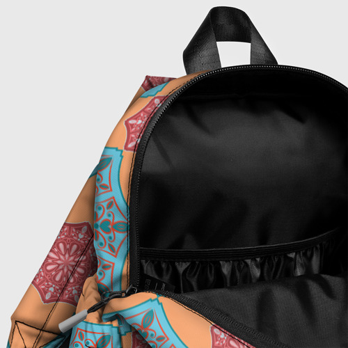 Детский рюкзак 3D с принтом Ажурный орнамент, фото #4