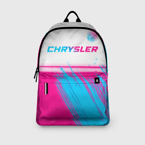 Рюкзак 3D Chrysler neon gradient style посередине - фото 4