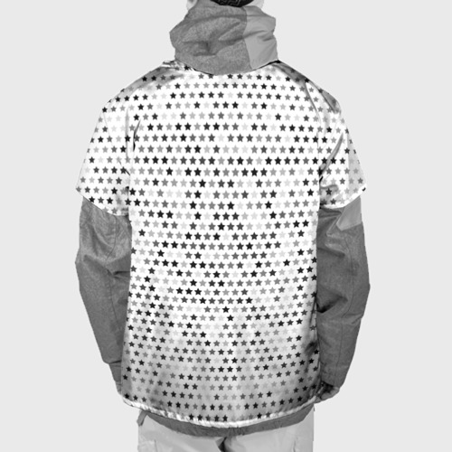 Накидка на куртку 3D Apex Legends glitch на светлом фоне вертикально, цвет 3D печать - фото 2