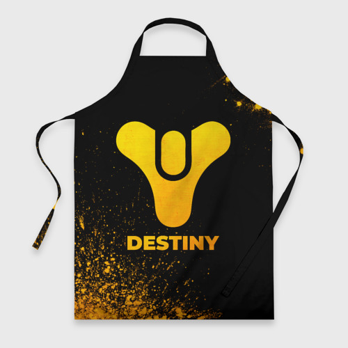 Фартук 3D Destiny - gold gradient