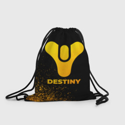Рюкзак-мешок 3D Destiny - gold gradient