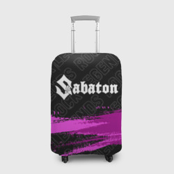 Чехол для чемодана 3D Sabaton rock legends посередине