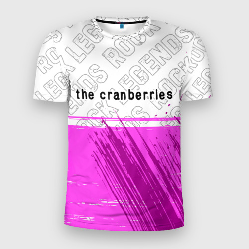 Мужская футболка 3D Slim The Cranberries rock legends посередине, цвет 3D печать