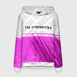 Женская толстовка 3D The Cranberries rock legends посередине