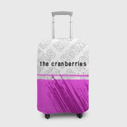 Чехол для чемодана 3D The Cranberries rock legends посередине