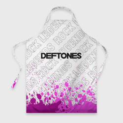 Фартук 3D Deftones rock legends посередине