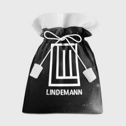 Подарочный 3D мешок Lindemann glitch на темном фоне