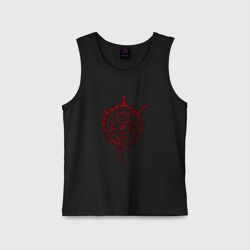 Детская майка хлопок Astarion - red symbol 