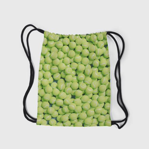 Рюкзак-мешок 3D Много теннисных мячей - фото 7