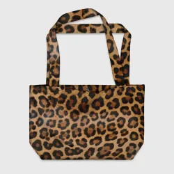 Пляжная сумка 3D Leopards texture