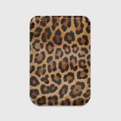 Картхолдер Magsafe магнитный Leopards texture