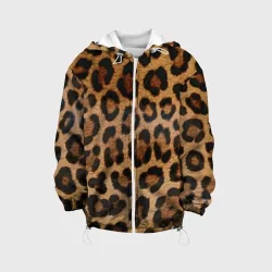 Детская куртка 3D Leopards texture