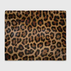 Плед 3D Leopards texture