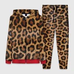 Женский костюм 3D Leopards texture