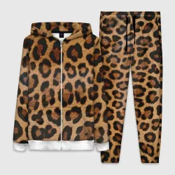 Женский костюм 3D Leopards texture