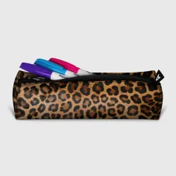 Пенал школьный 3D Leopards texture - фото 2