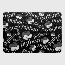 Картхолдер с принтом Python programming logo pattern - фото 2