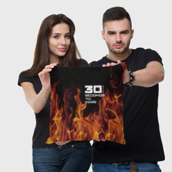 Подушка 3D Thirty Seconds to Mars fire - фото 2