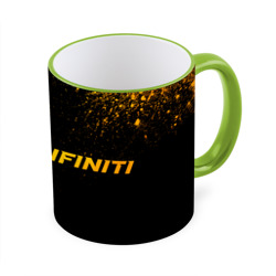 Infiniti - gold gradient по-горизонтали – Кружка с полной запечаткой с принтом купить