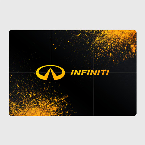 Магнитный плакат 3Х2 Infiniti - gold gradient по-горизонтали