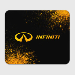 Прямоугольный коврик для мышки Infiniti - gold gradient по-горизонтали