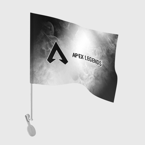 Флаг для автомобиля Apex Legends glitch на светлом фоне по-горизонтали