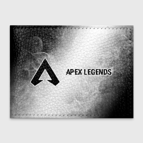 Обложка для студенческого билета Apex Legends glitch на светлом фоне по-горизонтали