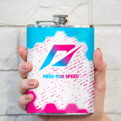 Фляга Need for Speed neon gradient style - фото 2