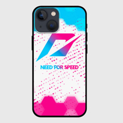 Чехол для iPhone 13 mini Need for Speed neon gradient style