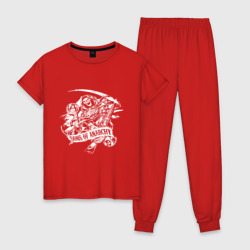 Женская пижама хлопок Логотип - сыны анархии