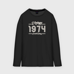 Мужской лонгслив oversize хлопок Лимитированный выпуск 1974