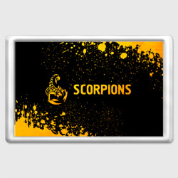 Магнит 45*70 Scorpions - gold gradient по-горизонтали