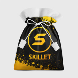 Подарочный 3D мешок Skillet - gold gradient