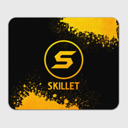 Прямоугольный коврик для мышки Skillet - gold gradient