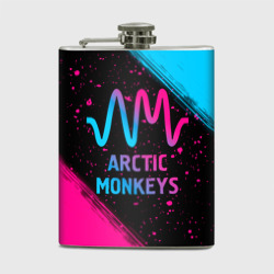 Фляга Arctic Monkeys - neon gradient