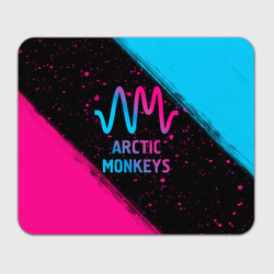 Прямоугольный коврик для мышки Arctic Monkeys - neon gradient