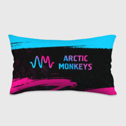 Подушка 3D антистресс Arctic Monkeys - neon gradient по-горизонтали