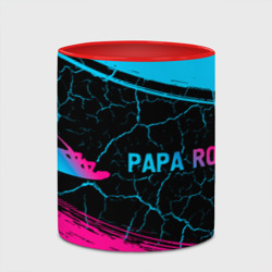 Кружка с полной запечаткой Papa Roach - neon gradient по-горизонтали - фото 2
