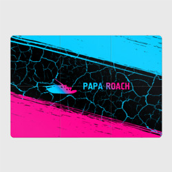 Магнитный плакат 3Х2 Papa Roach - neon gradient по-горизонтали