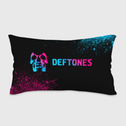 Подушка 3D антистресс Deftones - neon gradient по-горизонтали