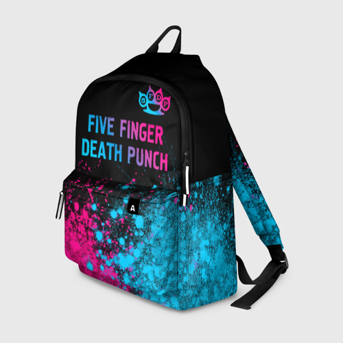 Рюкзак 3D Five Finger Death Punch - neon gradient посередине