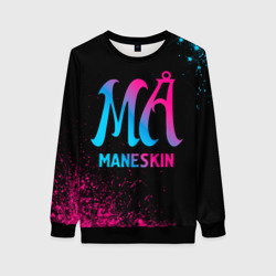 Maneskin - neon gradient – Женский свитшот 3D с принтом купить со скидкой в -35%