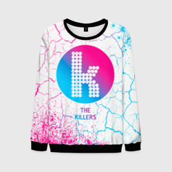 Мужской свитшот 3D The Killers neon gradient style