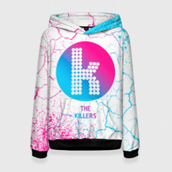 Женская толстовка 3D The Killers neon gradient style